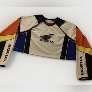 Honda Racing x Forever 21 - Crop Top Jersey, Size LARGE (See Measurements!!)